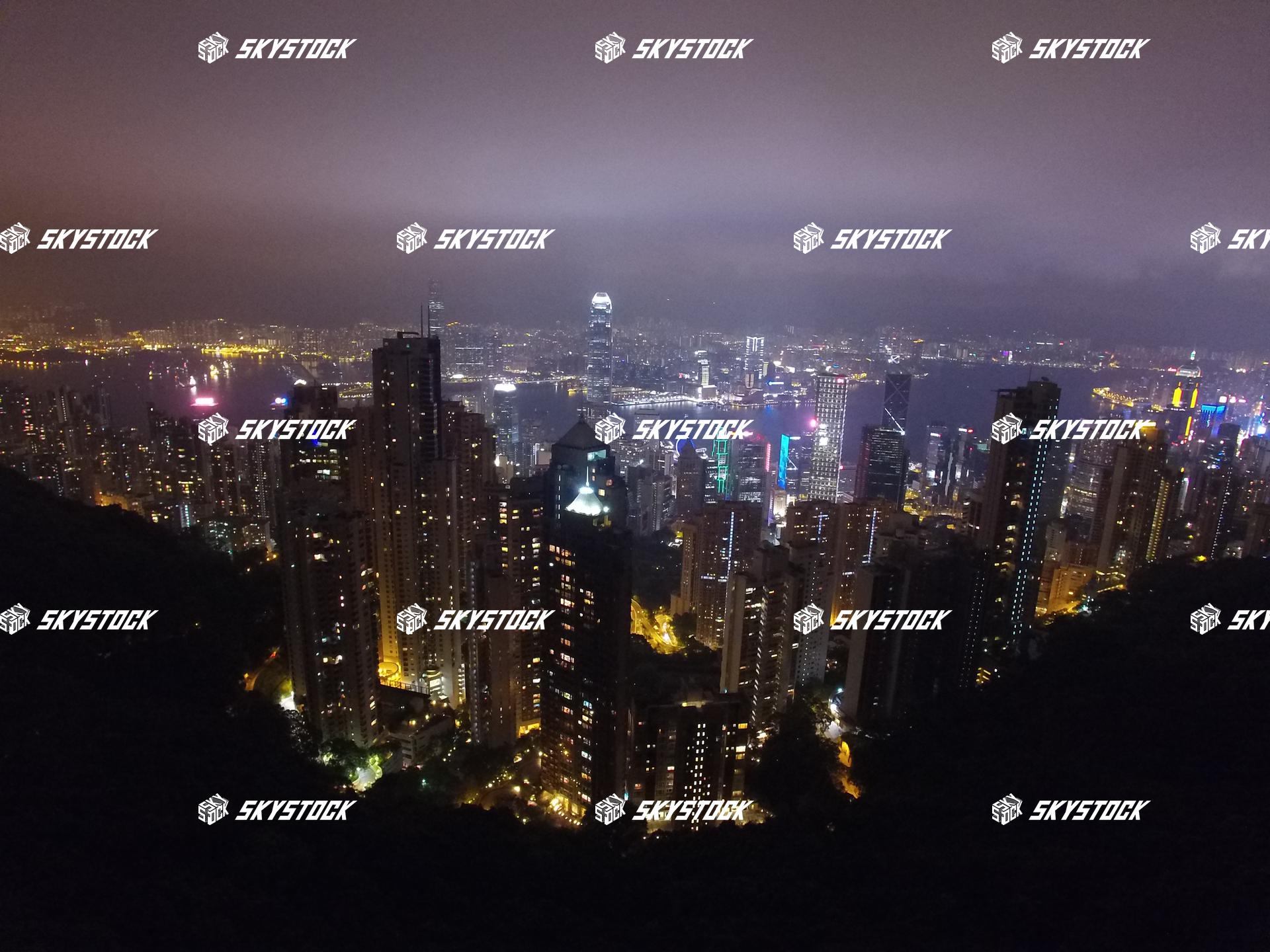 ビクトリアピーク夜１