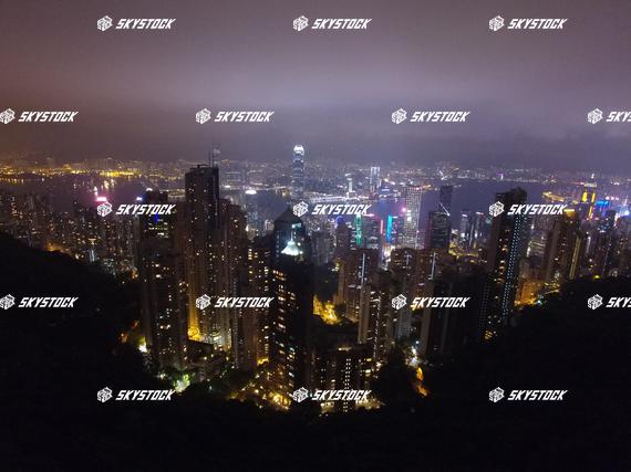 ビクトリアピーク夜１