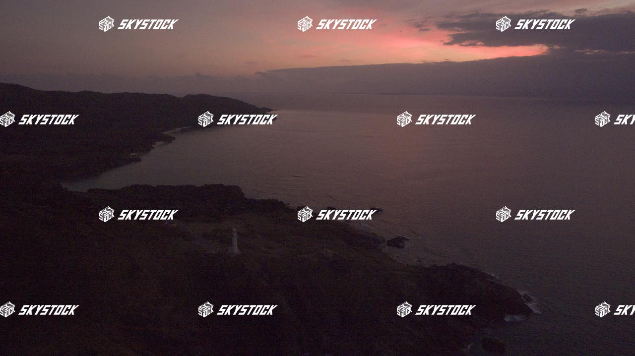 石垣　御神崎夕日1