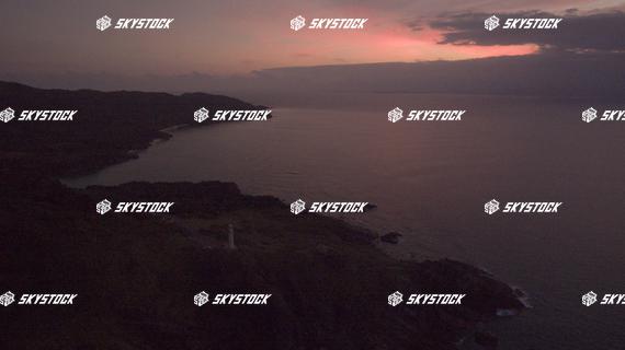 石垣　御神崎夕日1