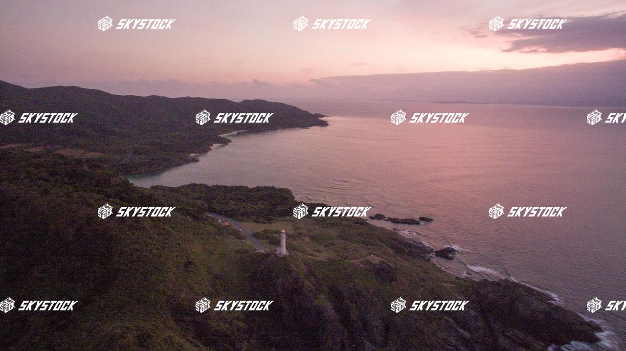 石垣　御神崎夕日2