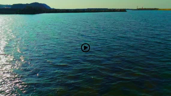 橋立漁港低高度空撮