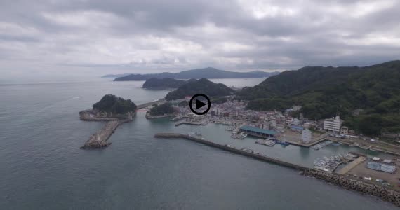 和具港を発つ高速船3-1