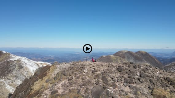 くじゅう　冬山　九州①