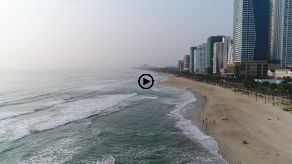 ミーケビーチ朝3-1