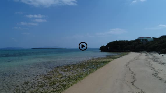 小浜島民家と海4-1