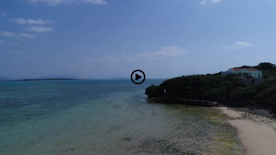 小浜島民家と海4-2