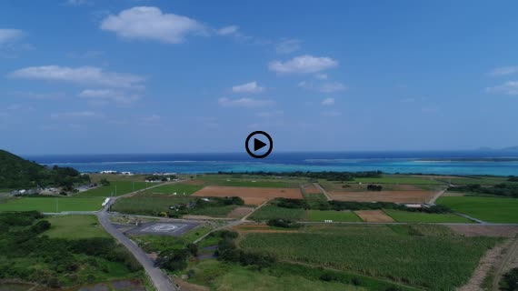 小浜島民家と海3-2