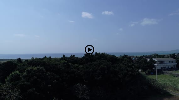 小浜島民家と海1-2